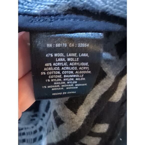 Charlie & Robin Anthropologie Midi Tunic Length Cardigan Sweater Coat Medium - Picture 12 of 13